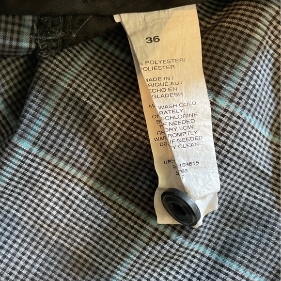 PGA Tour Shorts Plaid and Check Gray Suze 36 - Picture 3 of 8